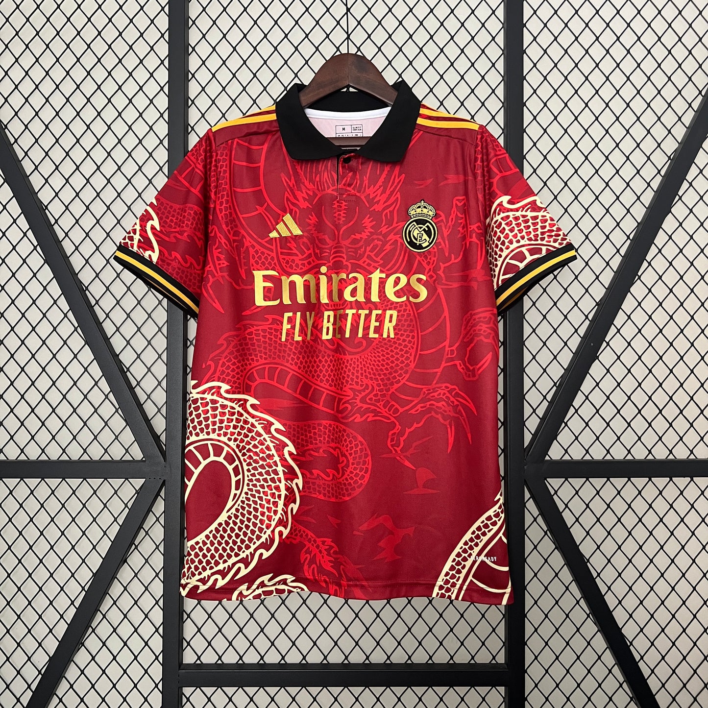 Real Madrid Red Dragon jersey