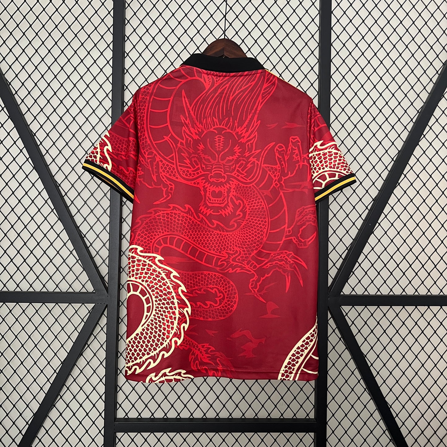 Real Madrid Red Dragon jersey